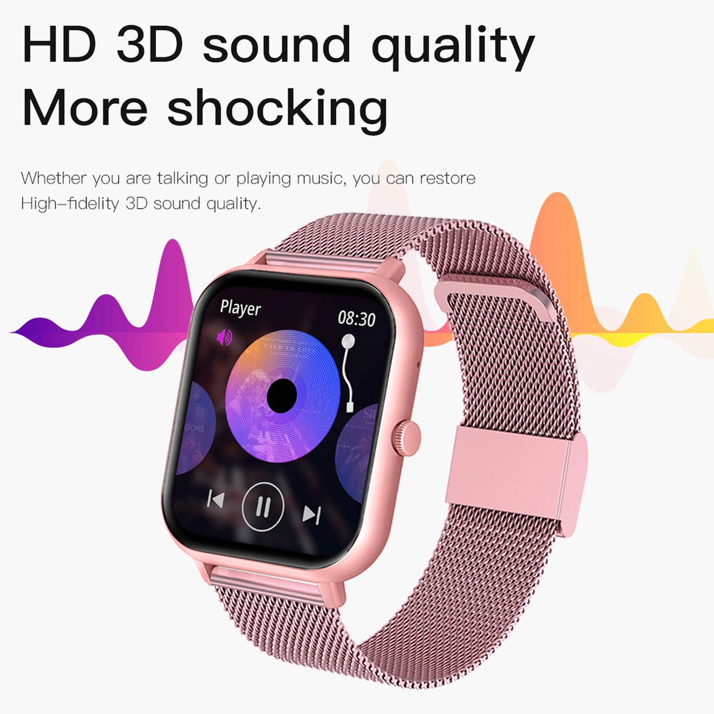 Waterproof Smartwatch-Fitness Android/IOS