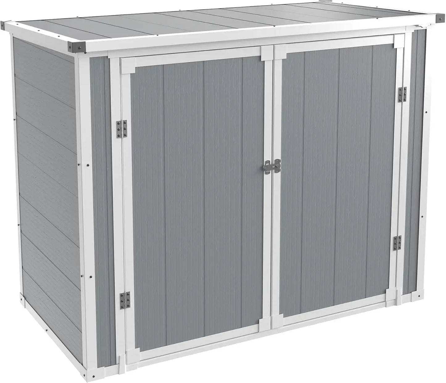 Outdoor, Weatherproof Storage Shed with Floor