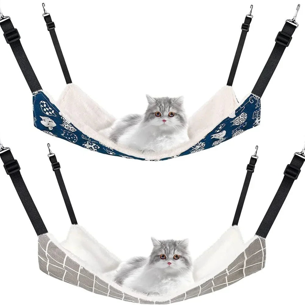 2Pcs Hanging Hammock Bed