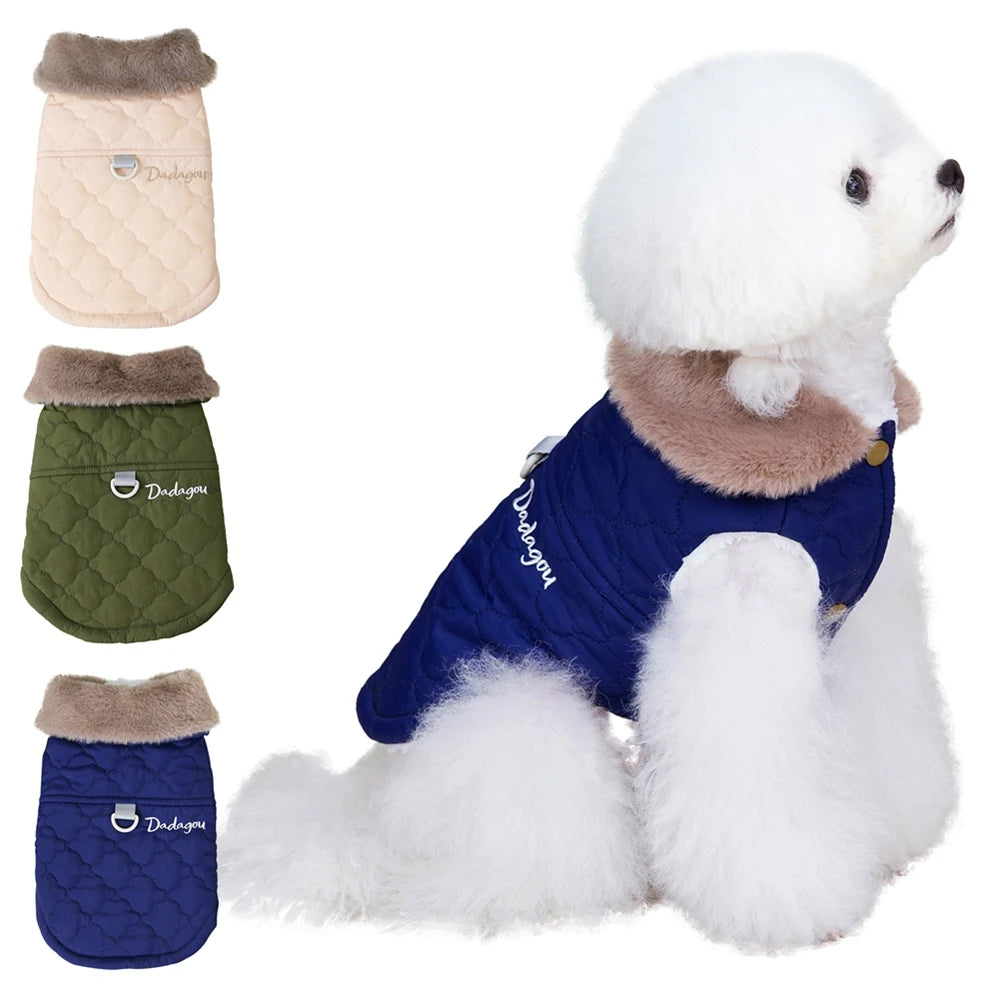 Soft Winter Pet Vest for Small Dogs