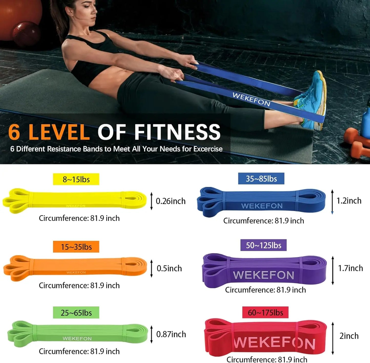 Resistance Bands Set of 5