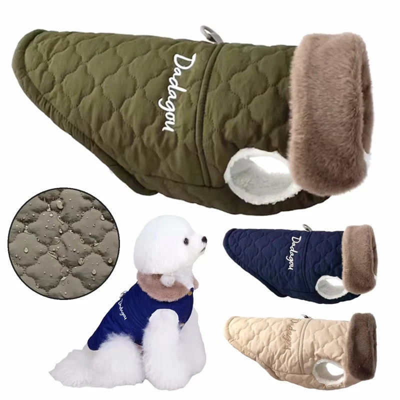 Soft Winter Pet Vest for Small Dogs