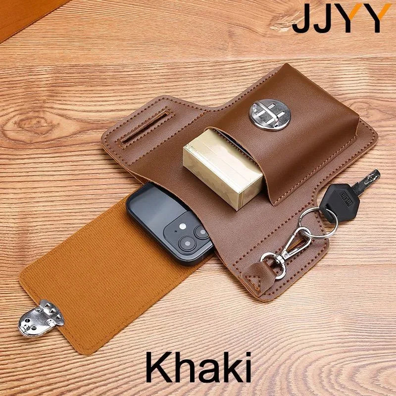 Leather Belt Pouch Phone Case