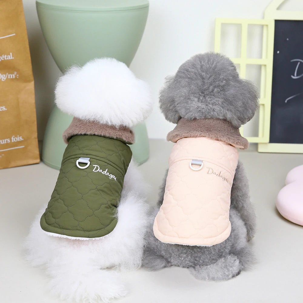 Soft Winter Pet Vest for Small Dogs