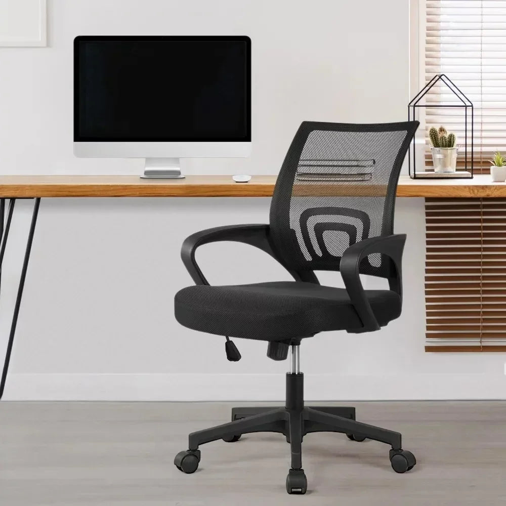 Adjustable Mid Back Mesh Swivel Office Chair