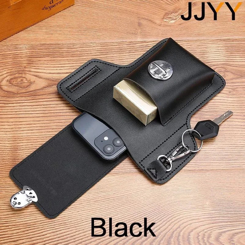 Leather Belt Pouch Phone Case