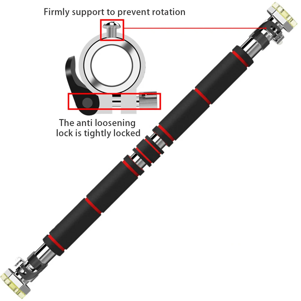 Horizontal Adjustable Chin Push Up Pull Up Training Bar