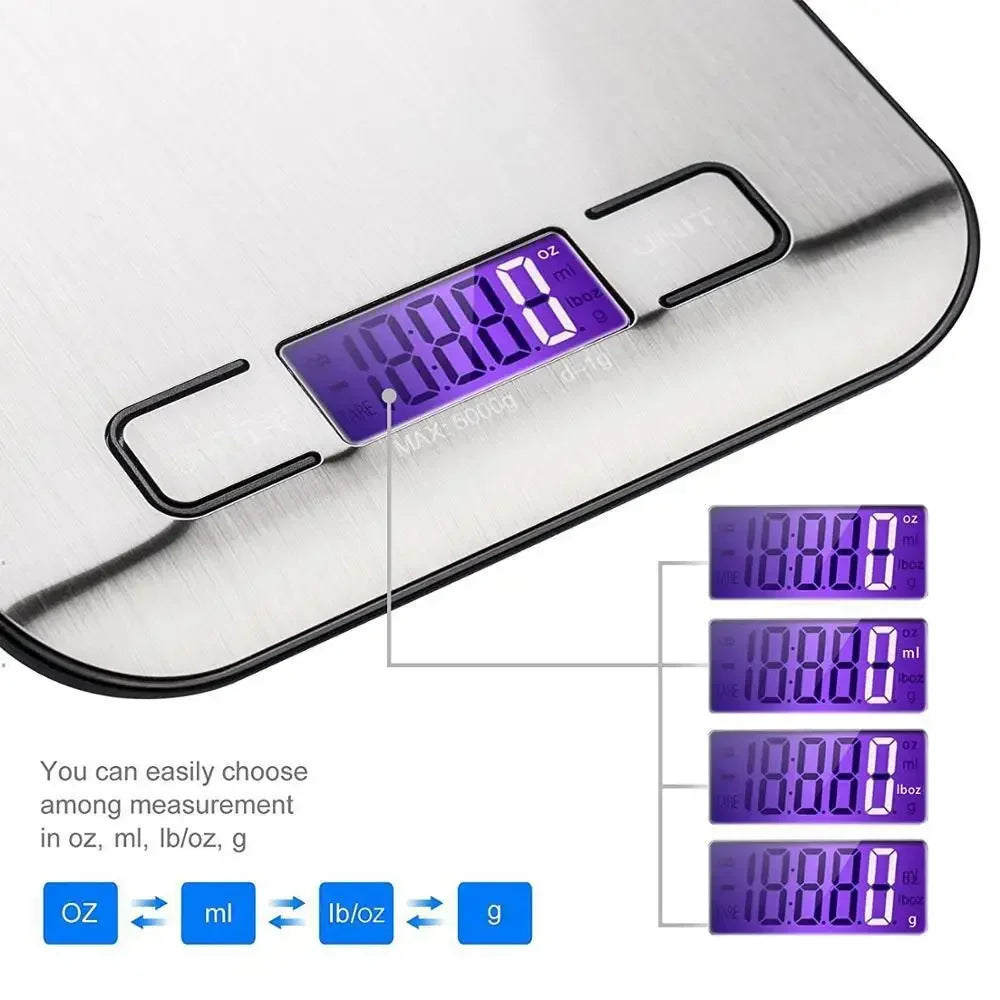 LCD Digital Electronic Kitchen Scale
