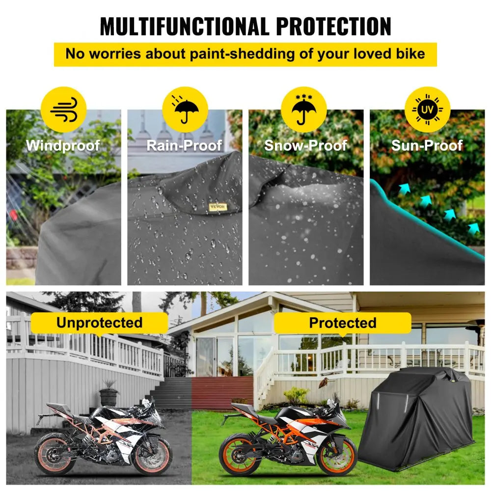 Waterproof Motorcycle Cover/Shelter