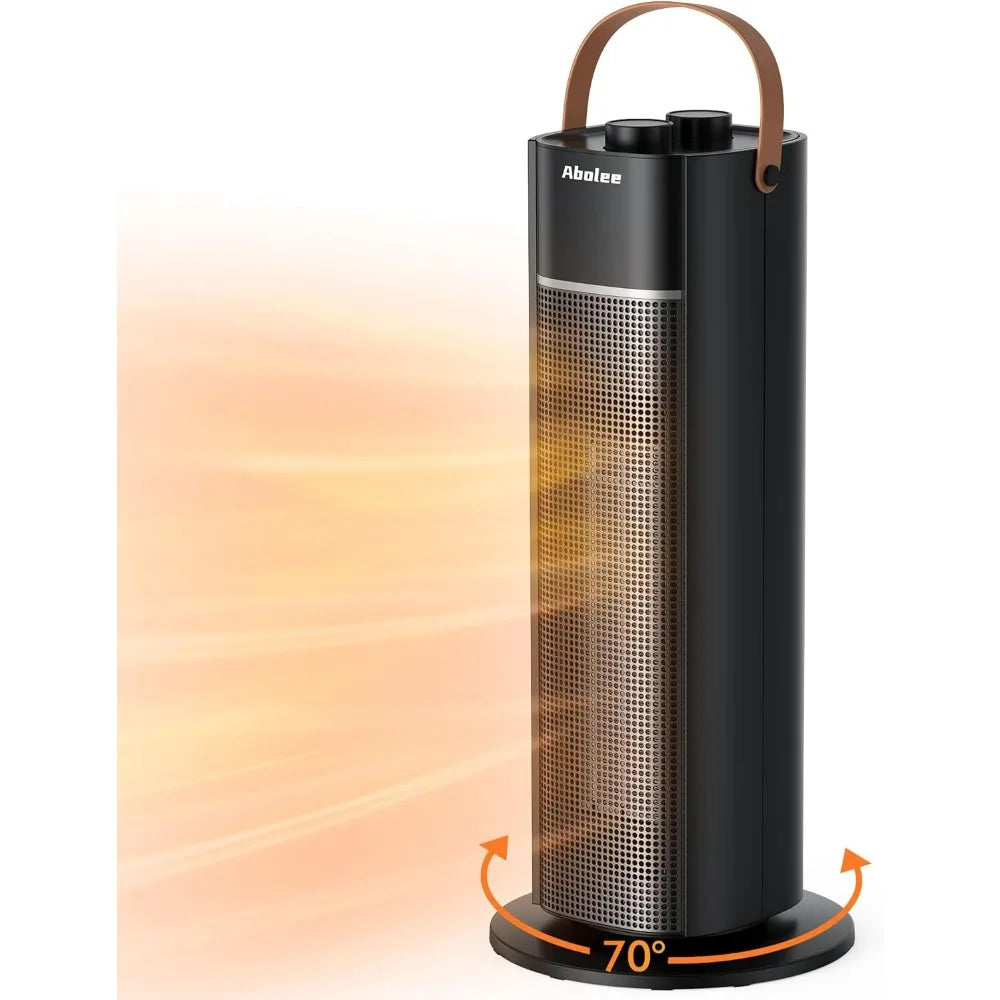 18 Inch Portable Space Heater with 70°Oscillation