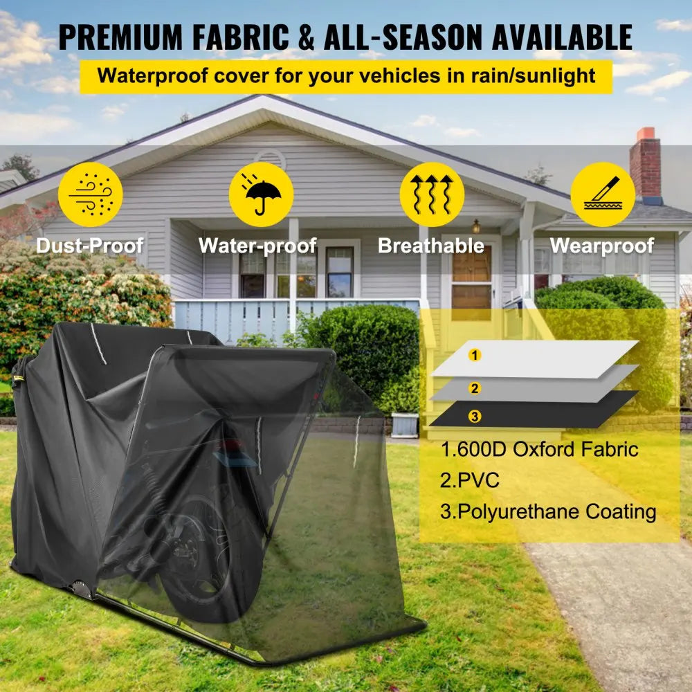 Waterproof Motorcycle Cover/Shelter